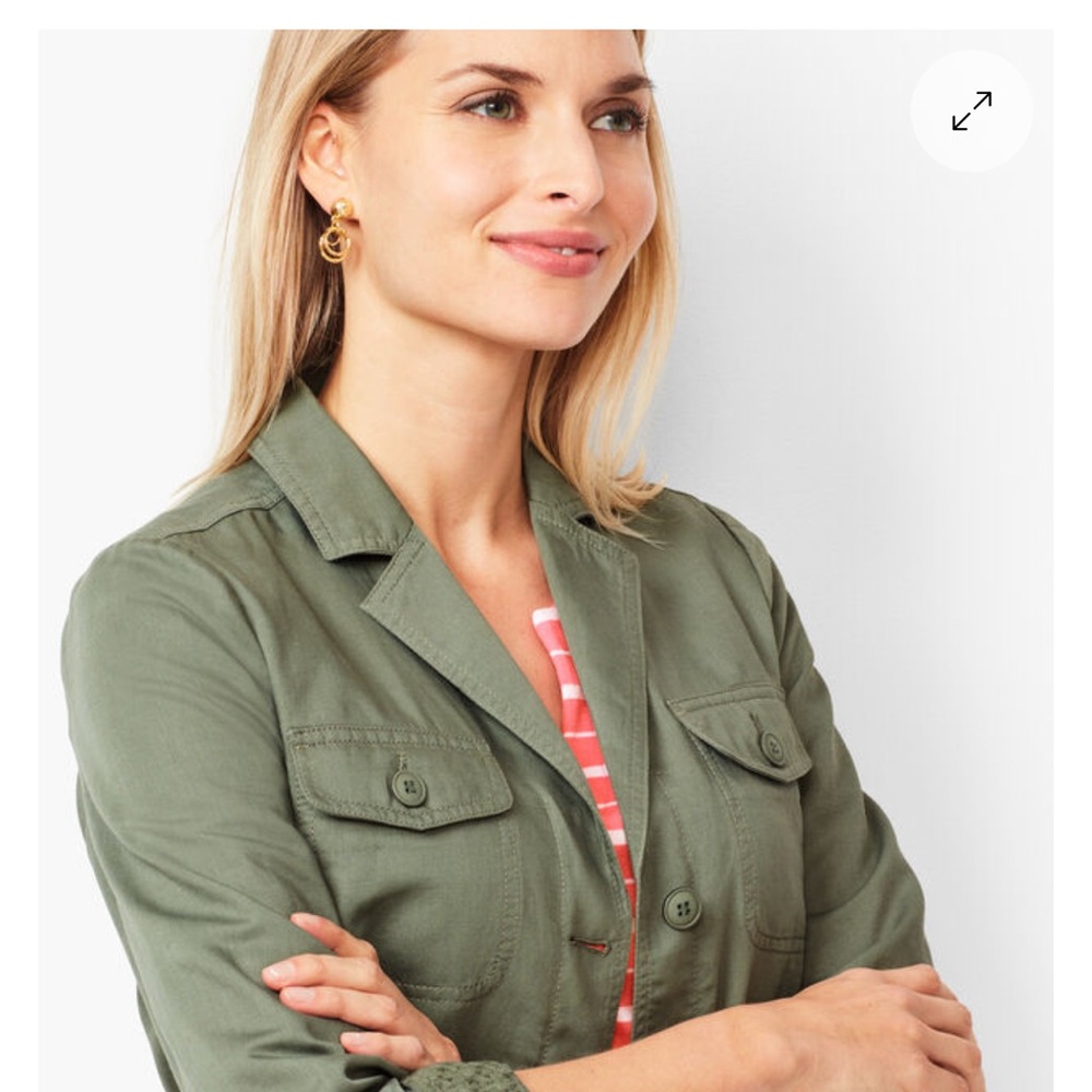 Talbots Cotton Jacket - Picture 7 of 8